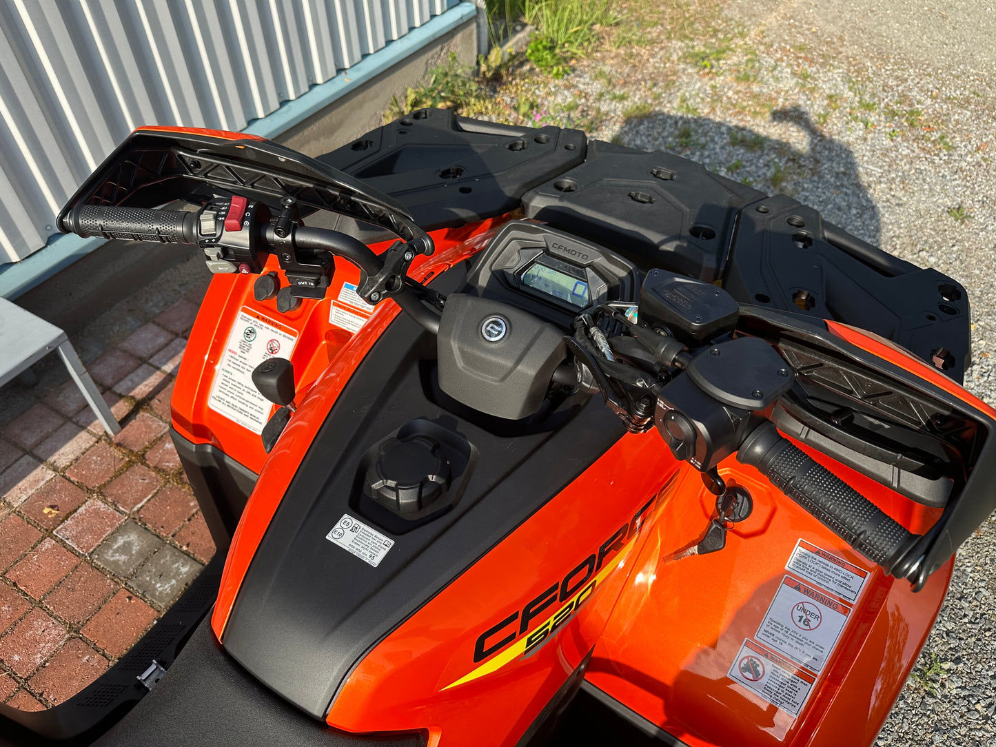 Traktorimönkijä, CFMOTO CFORCE 520S ORANSSI