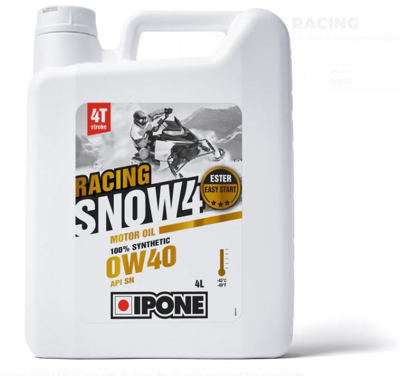 Ipone Snow Racing 4, 0W40, 4L moottorikelkkaöljy