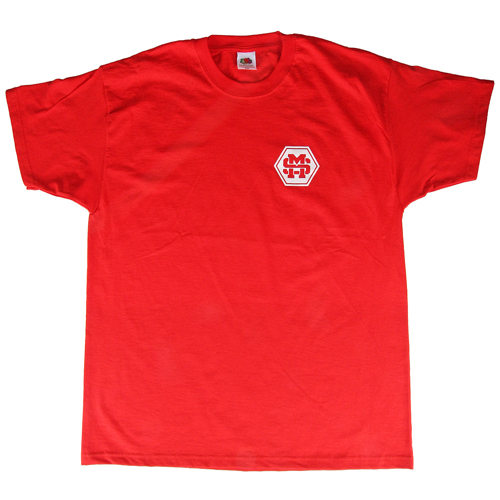 T-paita, ONE FOUR SEVEN, punainen