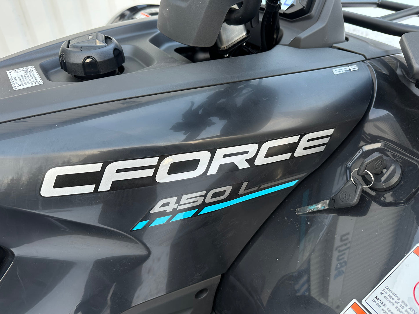 Traktorimönkijä, CFMOTO CFORCE 450L EPS, Musta