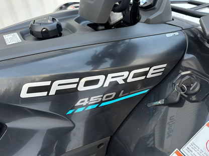 Traktorimönkijä, CFMOTO CFORCE 450L EPS, Musta
