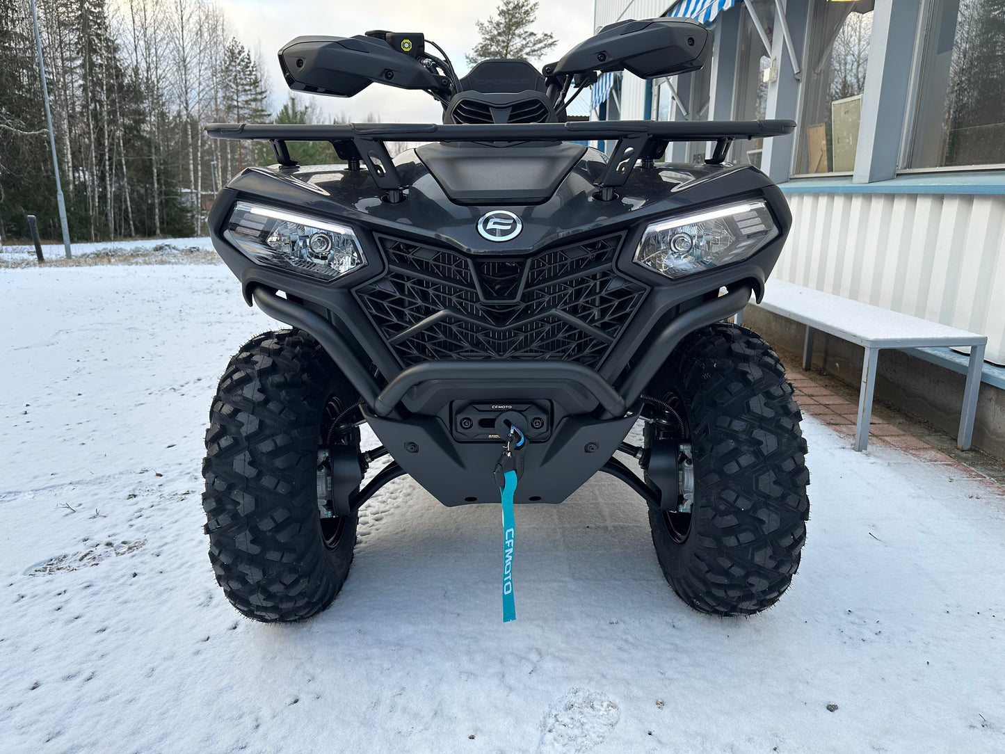 Traktorimönkijä, CFMOTO CFORCE 450L EPS, Musta