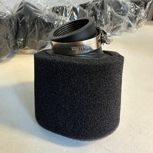Ilmansuodatin, 38/48mm, musta