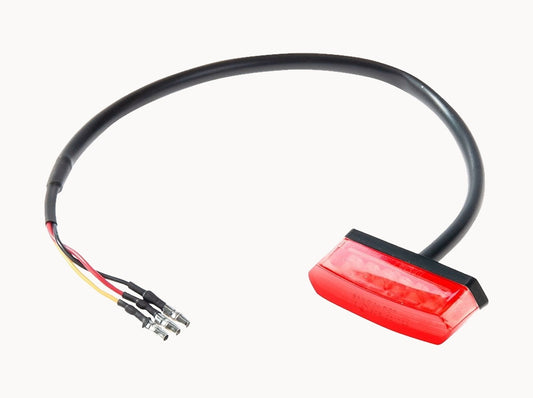 Takavalo LED mini, Punainen, E-hyväksytty