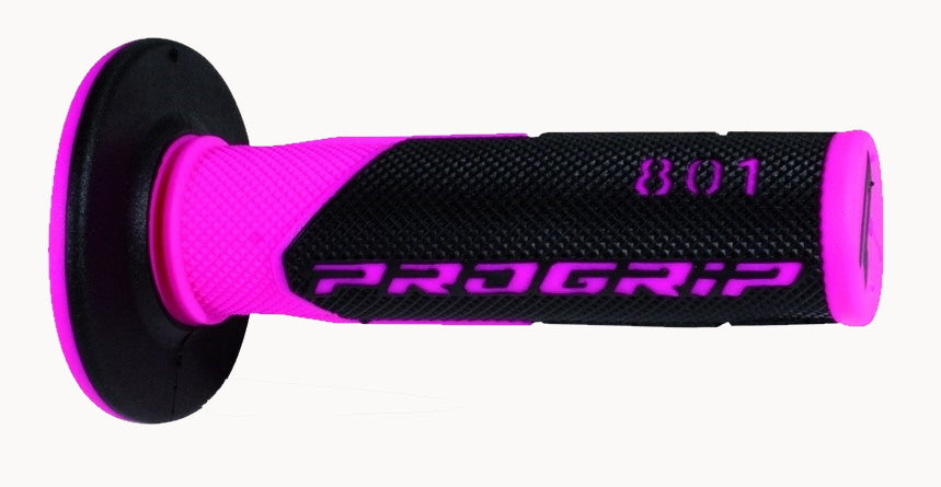 Gripit, PROGRIP 801, musta/pinkki, 22/25mm